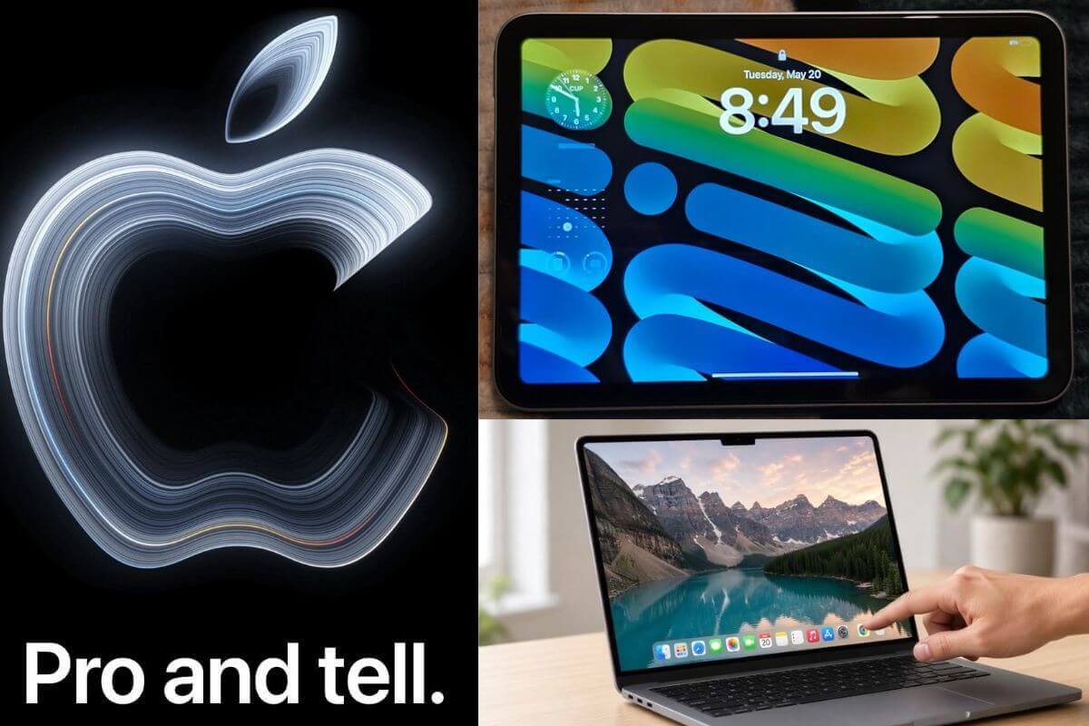 TelecomTalk's tweet photo. Apple’s “Pro and Tell” event is set for October 28!

- Apple could unveil a new MacBook Pro lineup, an OLED iPad mini, and an upgraded iMac.
- A touchscreen MacBook Pro with M5 Pro/Max, or an M6-powered MacBook Pro? Here’s what to expect!

Image Credits: 3DDI3 (zr1x7), Anthony (TheGalox_)
#Apple #MacBookPro #iPadmini #iMac #AppleMacbookProTouch #MacBookPro #MacBook