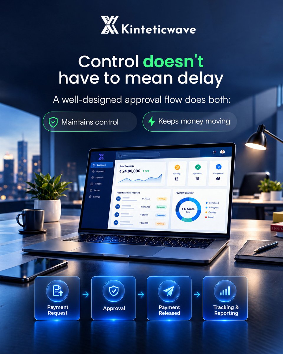 Kinteticwave_'s tweet photo. Business operations need both control and efficiency. Kinteticwave connects financial workflows to reduce unnecessary friction, maintain accountability, and streamline decision-making.
#BusinessOperations #FinancialWorkflows #OperationalEfficiency https://t.co/r7z8vyzbam
