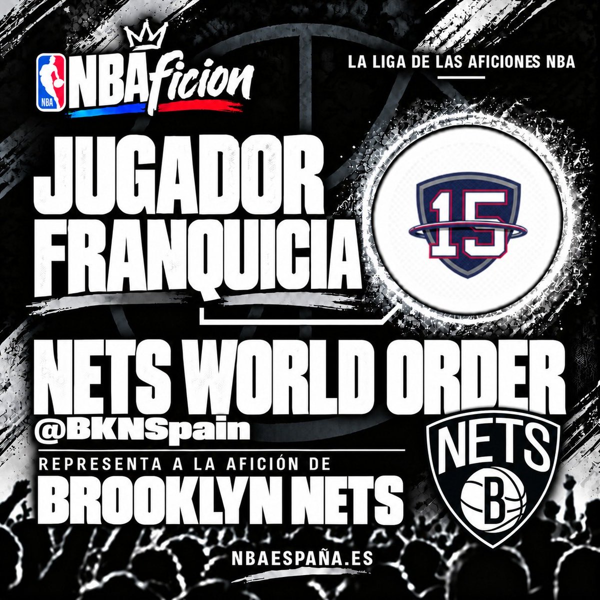 NBAonSpain's tweet photo. 🖤 ¡Brooklyn ya tiene representante en la liga! 🏀
🇺🇸 Nets World Order
👉 @BKNetSpain
https://t.co/ZQWayl7NuA
Será la cuenta franquicia de la afición de Brooklyn Nets. 🔥
Únete a la comunidad de los Nets y vive la NBA como nunca. 🖤🤍
#NBAfición #NetsWorld 🏀🗽 https://t.co/v4C9FqgeGE