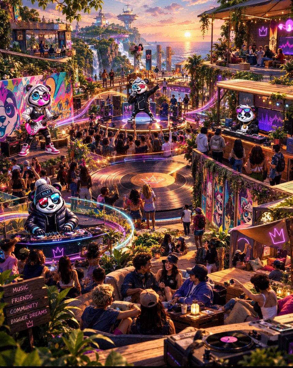 BambitzRecords's tweet photo. WELCOME TO BAMBITZ. 🐼🎶

Whether you found us through a song, a panda, a conversation, or $BAM, you’re now stepping into a universe that’s still taking shape.

At the heart of it all is music. 🎧

Andy, Sophie, Benny and Riley are more than characters. They’re part of a growing world built around music, stories, community and the possibilities of Web3.

From the tracks you play to the characters you connect with, the stories we tell and the BAMFAM we build together, every piece adds something to the bigger picture.

And then there’s #Listen2Burn connecting music revenue to $BAM through buybacks and burns, bringing the music and the ecosystem together in a meaningful way.

You don’t have to understand everything on day one. Start with a song, explore what catches your attention, and discover the rest at your own pace.

🎧 Listen to the catalogue:
https://t.co/vgFhWPlnxO

Whether you’re here for the music, the pandas, the community or the bigger vision, there’s a place for you in this journey.

Welcome to the world we’re building together. 🐼

#BAMFAM #Listen2Burn $BAM