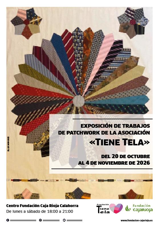 labrujulacala's tweet photo. 🪡🧶🧵 La asociación «Tiene Tela» muestra sus trabajos de patchwork en la Fundación Caja Rioja
LÉELO EN: https://t.co/VZAkA2typ5
#tienetela #exposición #patchwork https://t.co/abk4xjQDQX