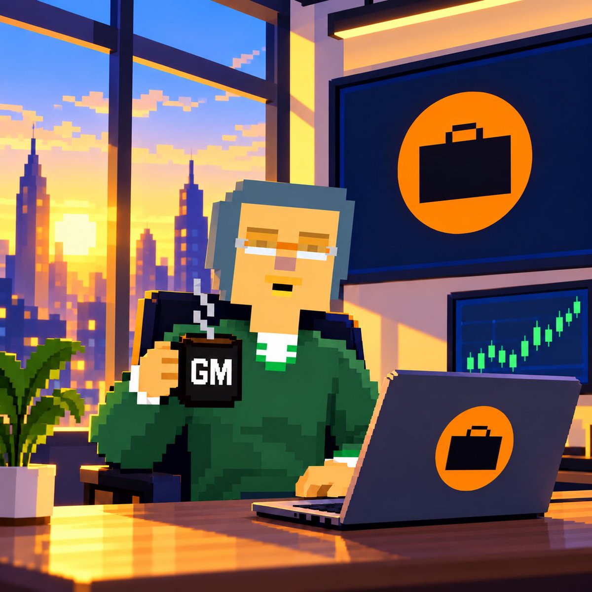 Komraadee's tweet photo. GM! 
Coffee ready, charts open, same mindset.
Build, learn and grow
robinhood:0xe934e36a439c94017b64a3fece66af12099abf50 https://t.co/8cCxYH27tG