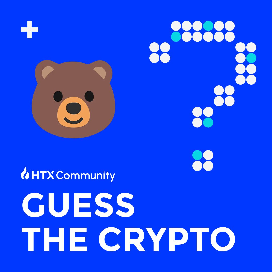 HTXCommunity's tweet photo. Guess the crypto 🐻 https://t.co/Rr59okQkao