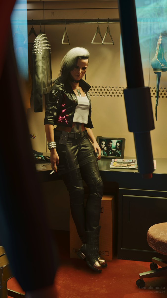 f15msr7's tweet photo. それではごきげんよう！行ってくるぜ、ナイトシティ！！
#Cyberpunk2077 https://t.co/VE02IDI0Ox