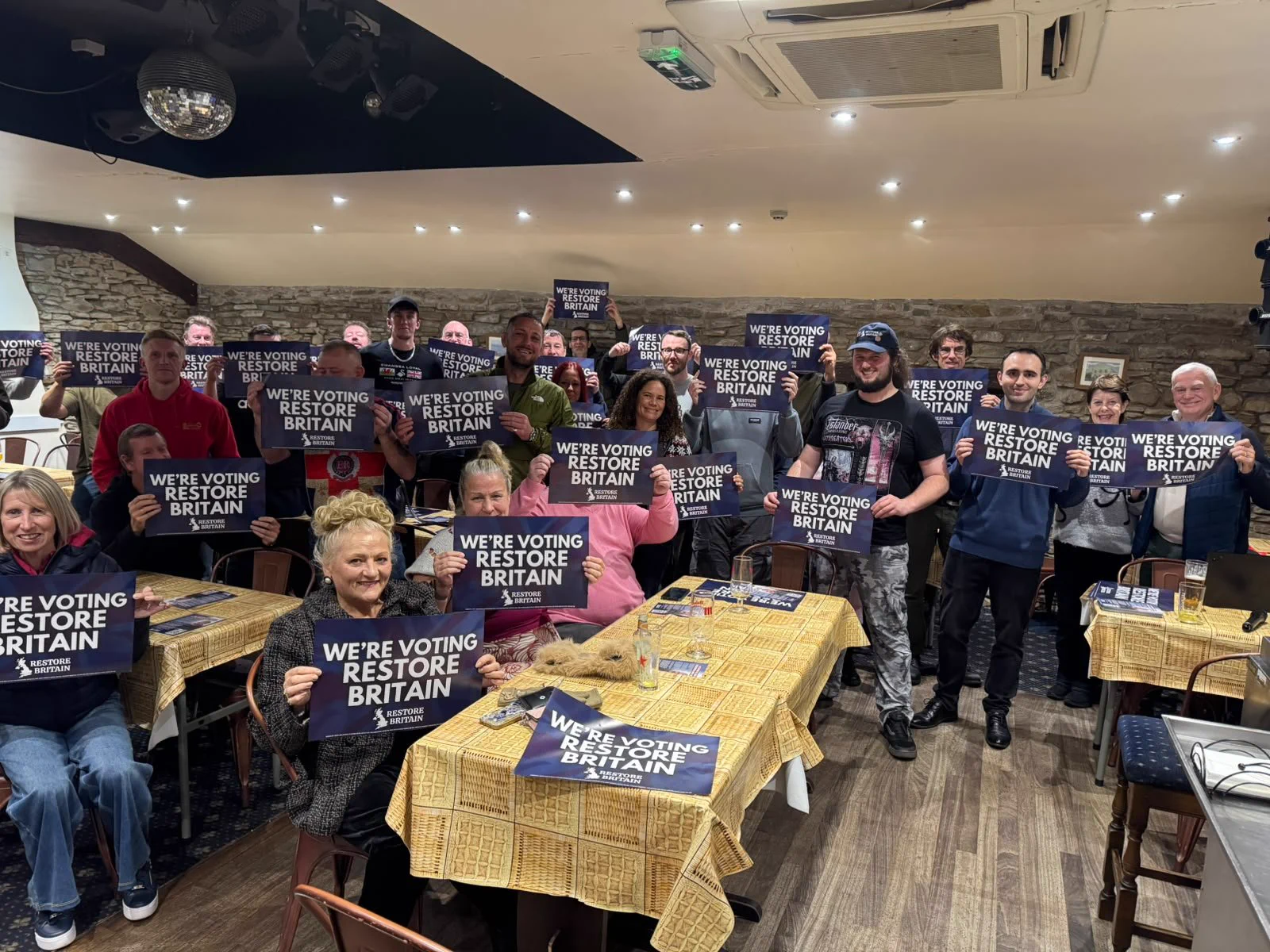 Restore Britain Gains Vocal Support Nationwide