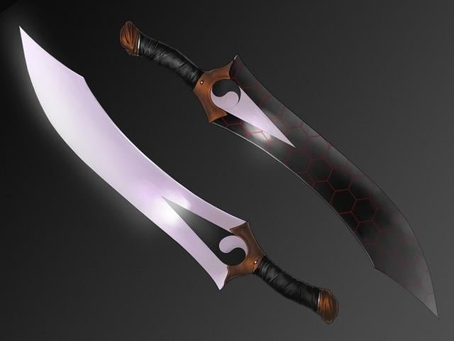 False_Romanian's tweet photo. @BackOffWaifu Does he have cool swords? You should probably trace them https://t.co/IV03eHRd2s