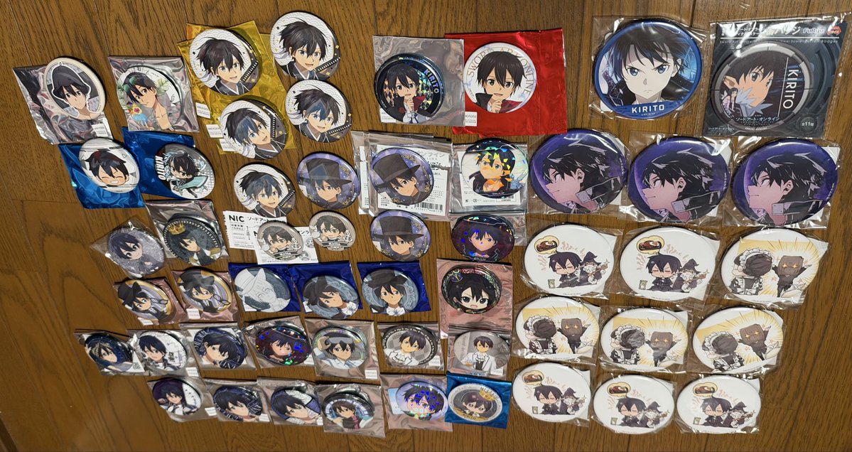 THYA06170930's tweet photo. ソードアート・オンライン キリトのグッズ一覧です。

アスナのグッズと交換して頂ける方を募集します。
同異種交換でお願いいたします。

定価+送料での取引も可能です。

神奈川県内、都内手渡し、郵送で取引でお願いいたします。
#sao_anime
#キリト
#交換
#SAO https://t.co/AEzkprrm3H