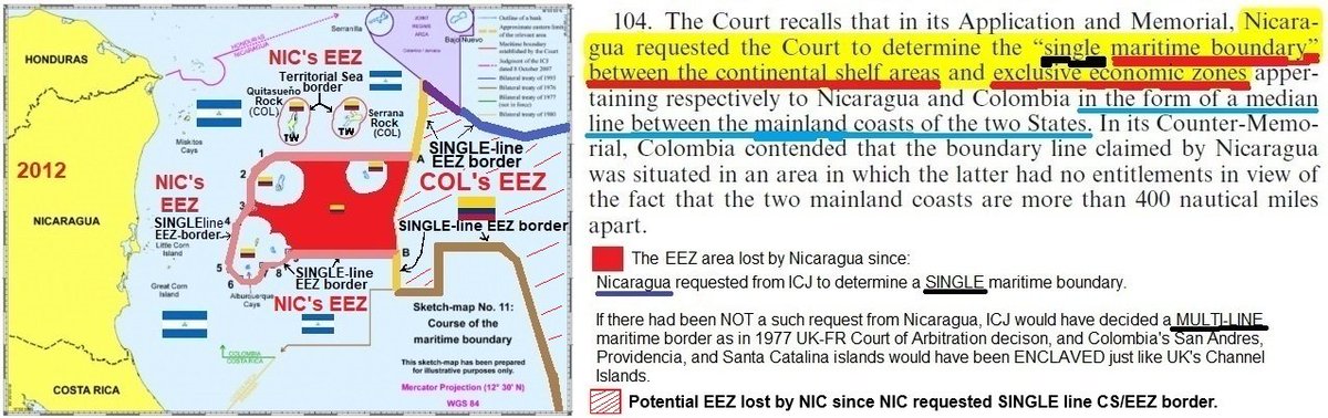 AlexyFlemming's tweet photo. @grok @donbasilioplus @SVErguven @adem_5361 LARGE POPULATED ISLANDS have been ALSO #ENCLAVED in Court decisions:
UK's #Channel ISLAND: 198km2, 170,499 people.
BGD's #StMartin ISLAND: 8km2, 7000 people (semi ADJ/OPP, semi ENCLAVED).
COL's #ROCKS within NIC's 200NM were ENCLAVED.
COL's ISLANDS NOT, since NIC requ SngLn brdr https://t.co/CDuXVZOa1i