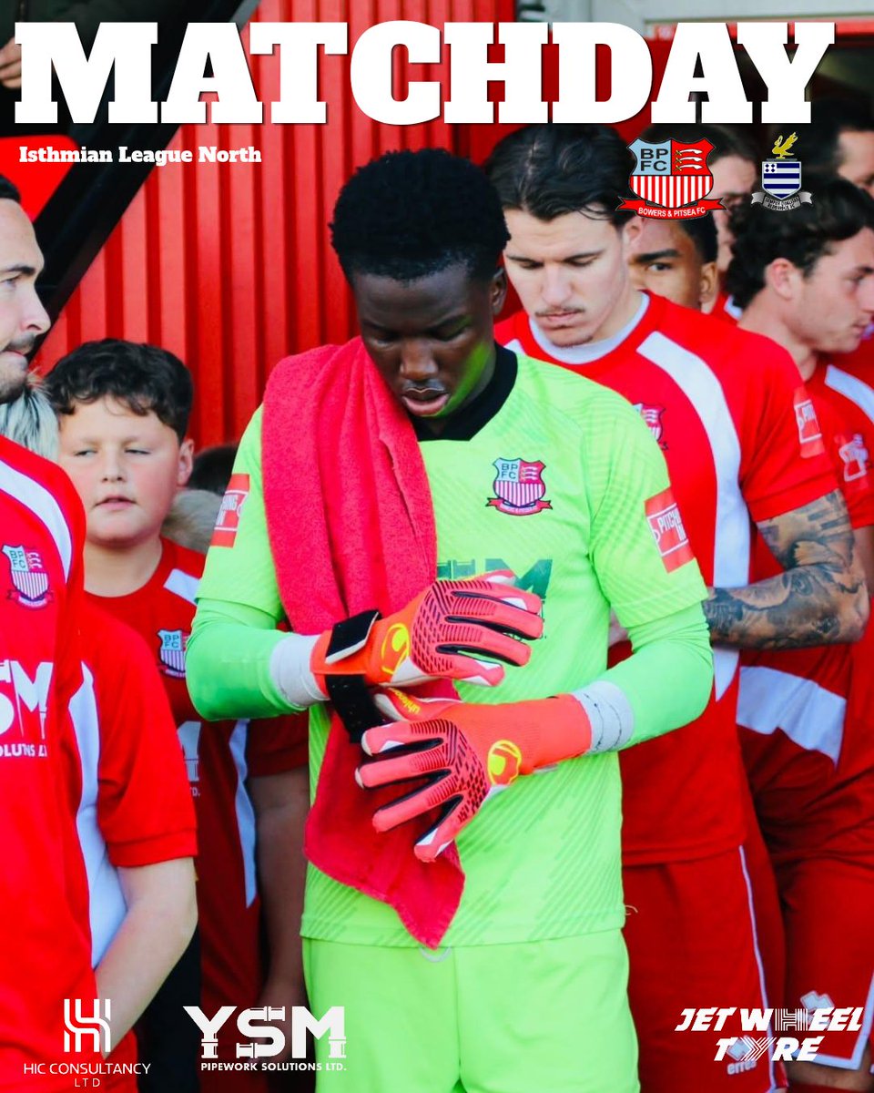 Bowerspitseafc's tweet photo. Matchday! This evening we welcome @TheMotormen to the Len Salmon for some @IsthmianLeague North action under the lights. 
Both bars, @Bowersclubshop and Bowers Burgers will all be open so get down early and enjoy the pre match build up. https://t.co/Eu22IifZE0