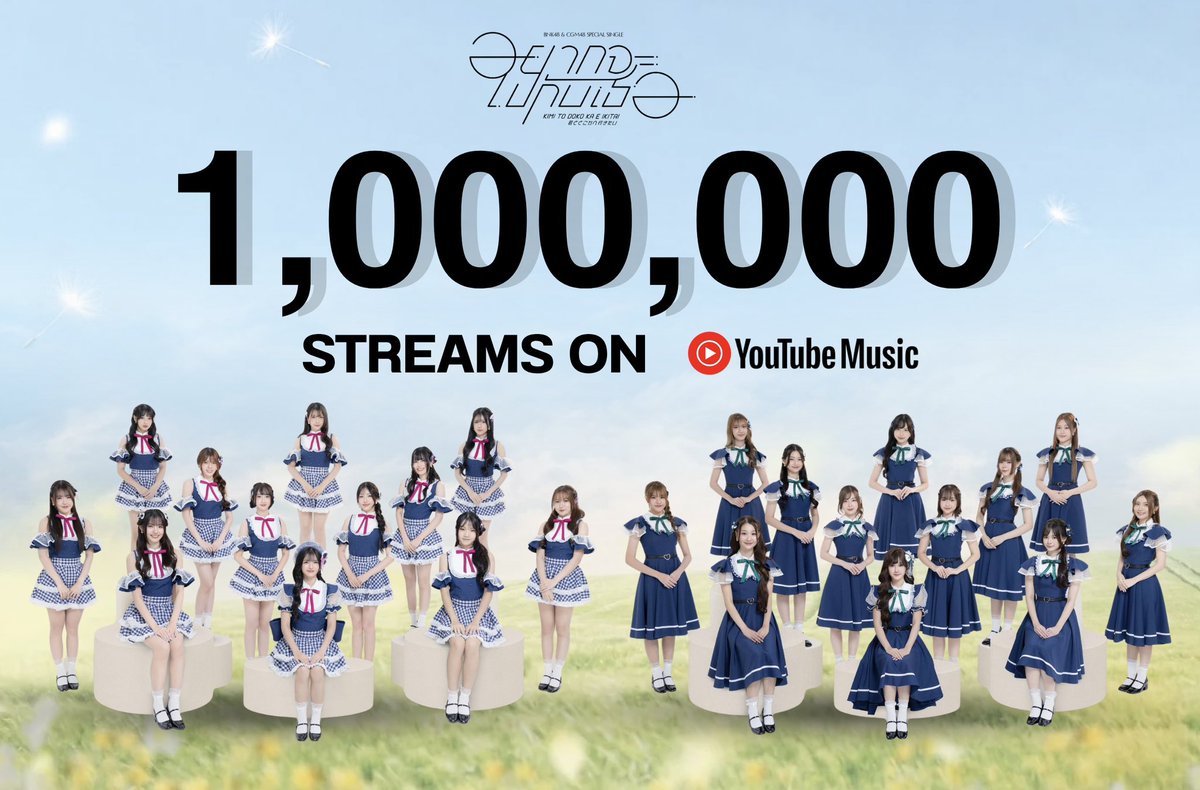 BesidePraewTH's tweet photo. [🚆☁️] #KimitoDokokaeIkitaiTH

1M STREAMS ON YouTube Music 🩵✨

จะออกไปที่ไหนก็ไม่เหงาแล้ว ~ สามารถฟัง “Kimi to Doko ka e Ikitai – อยากจะไปกับเธอ” ได้ทุก Platform เลยนะคะ 🎶🎧

#PraewBNK48 #BNK48
#君とどこかへ行きたい
#BNK48CGM48_GE2026 https://t.co/iTae7iXO0l