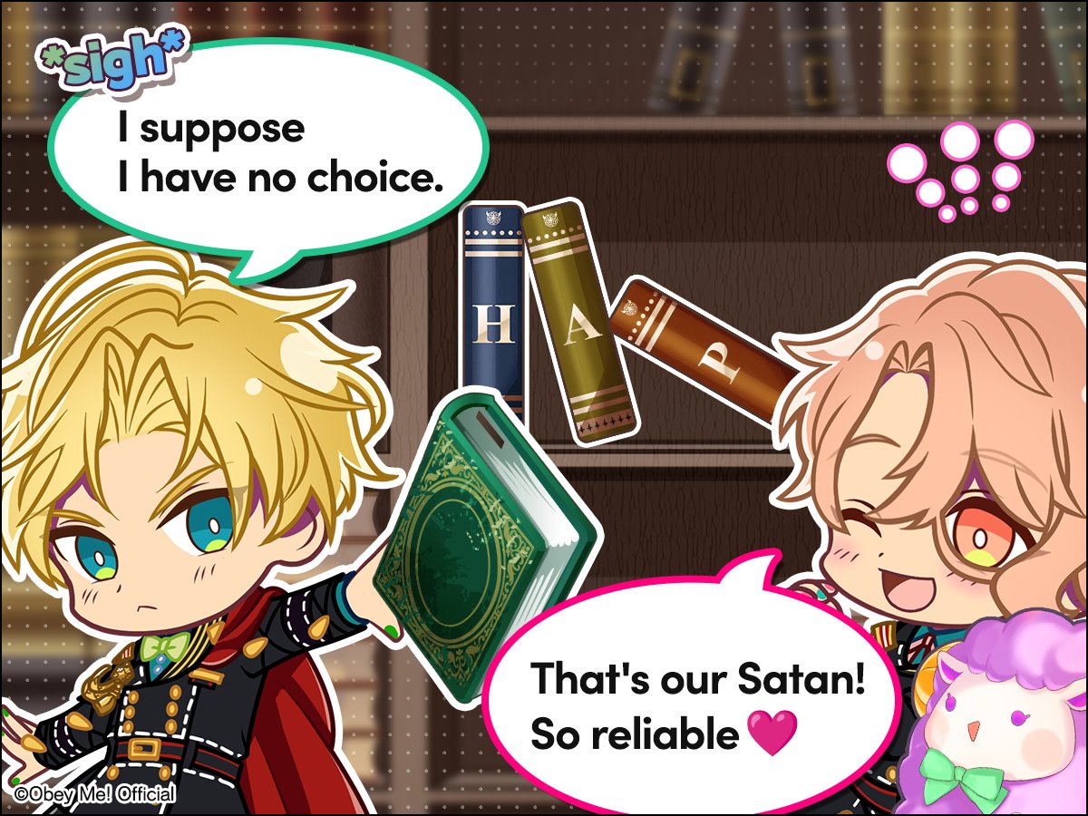 ObeyMeOfficial1's tweet photo. Happy Birthday, Satan!

We've released a special short story to celebrate Satan's birthday.
We hope you enjoy it! 🎂✨

Satan: That was a pretty clever surprise... Did you come up with this for me?

#ObeyMeBD #HappyBirthdaySatan #ObeyMe4ShortStory https://t.co/e1SlkRsE8R