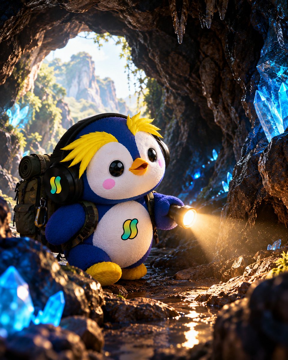 SurfLayer's tweet photo. Explore the Unknown 🔦🐧

Some discoveries begin where the light ends.

Keep exploring. Stay curious. Find your own path.

What would you explore next? https://t.co/jZntk3rSwu