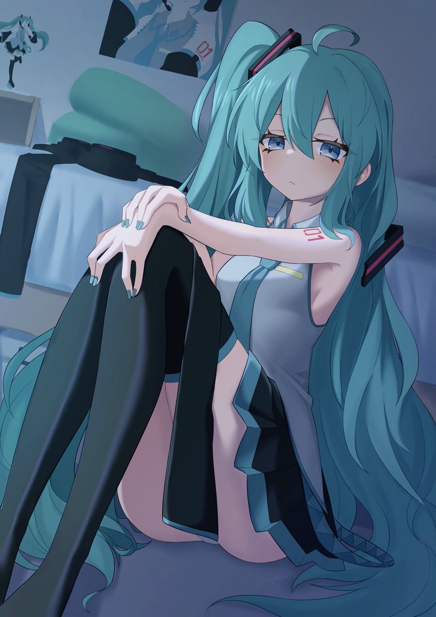 mgtk_nx0's tweet photo. 「…….今日は雨すね、マスター。」
#初音ミク https://t.co/EsMZIadjGA