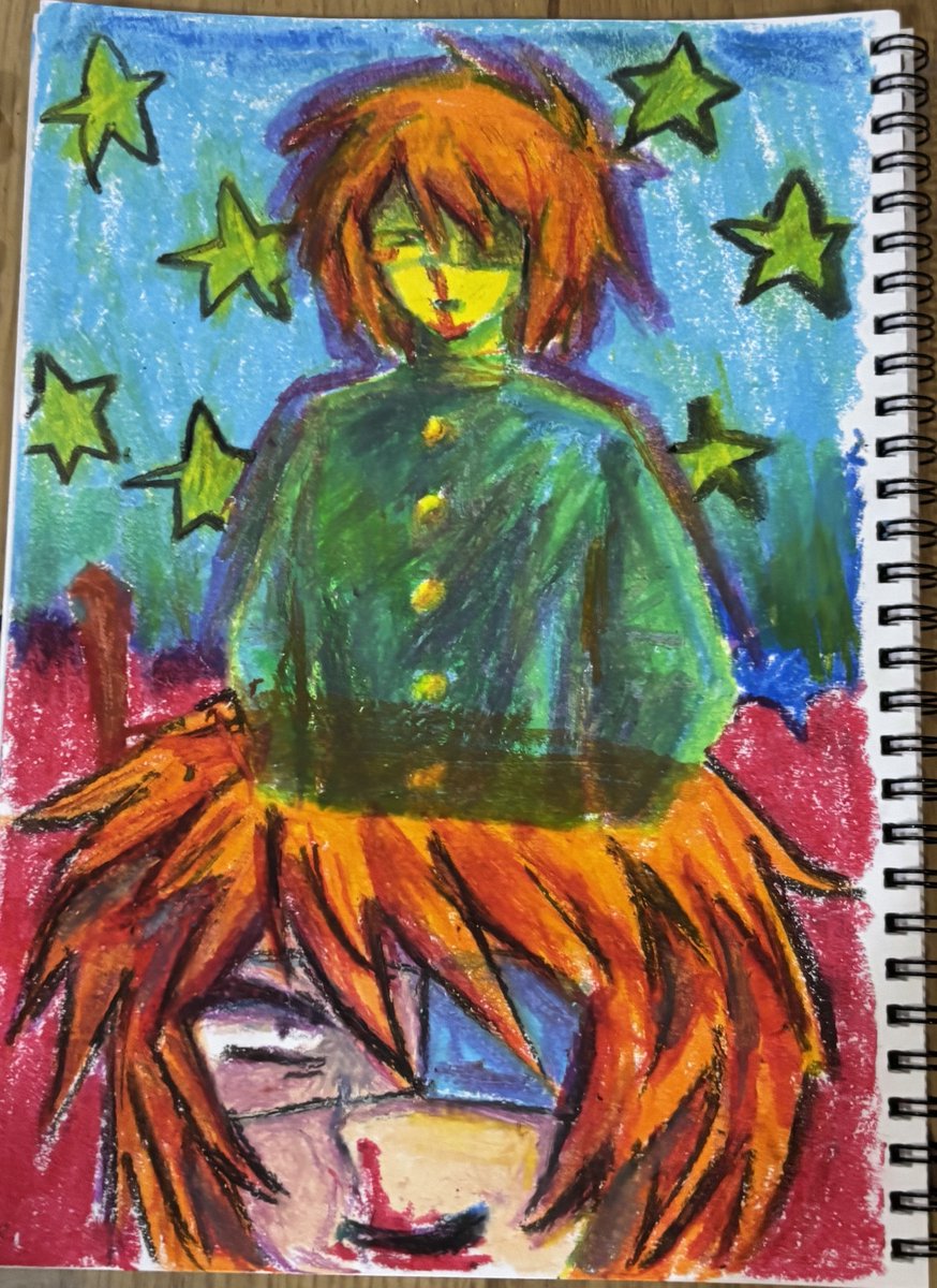 ribobondal's tweet photo. クレヨン🖍
 #ranfren https://t.co/QTggDaSnpU