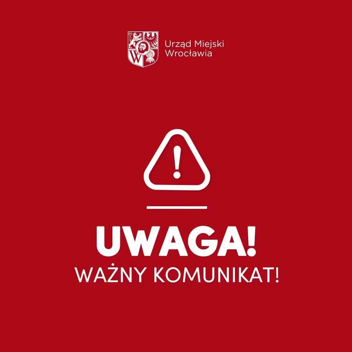 wroclaw_info's tweet photo. 🔴 Komunikat @SutrykJacek. 

📲 Relacja Live z akcji: https://t.co/gyyS5dH8fn https://t.co/FyMWiGF2u5