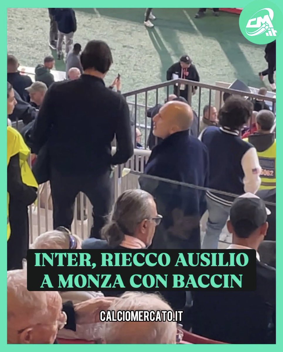 calciomercatoit's tweet photo. 😲 Non è sfuggita la presenza al ‘Brianteo’ per Monza-Cagliari dell’ex Ds dell’#Inter Piero #Ausilio, in compagnia del suo successore Dario #Baccin
🔎 Ausilio aveva lasciato il testimone a Baccin lo scorso 2 settembre: il nuovo capo mercato nerazzurro - oltre all’osservato 'speciale' #Romano - in quel di Monza ha seguito da vicino anche Mendy, Varela e Robinson (con i due talenti biancorossi in grande spolvero nel poker rifilato al Cagliari)
📸 @giokermusso