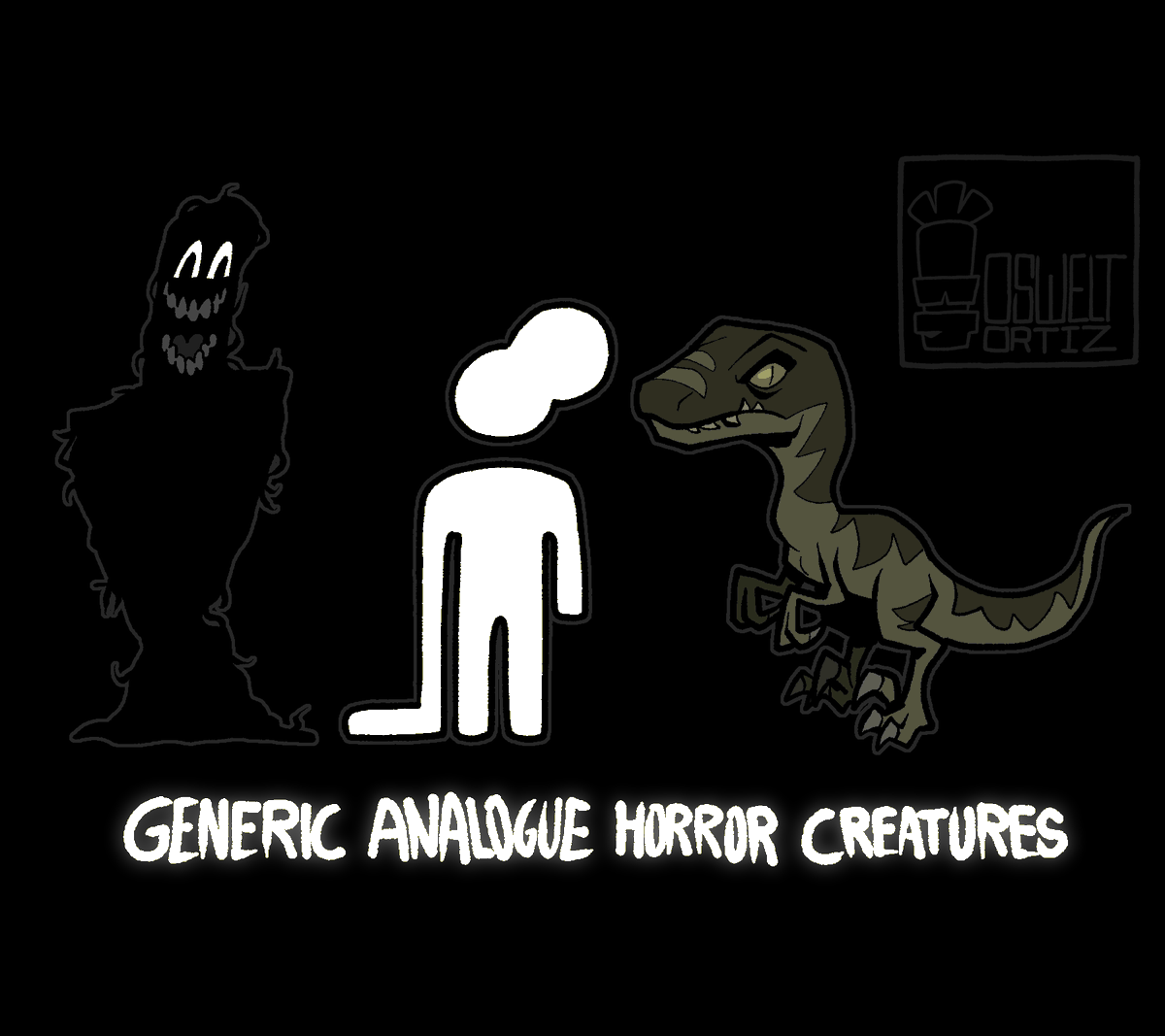 OsweltOrtiz's tweet photo. Generic horror creatures https://t.co/dZfKgi7OuG