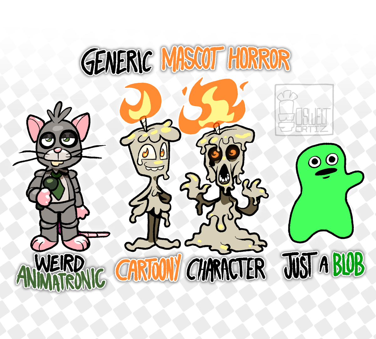 OsweltOrtiz's tweet photo. Generic horror creatures https://t.co/dZfKgi7OuG