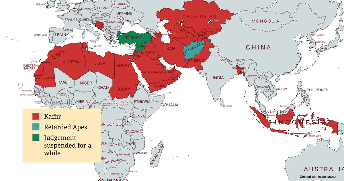 qutbochka's tweet photo. Muslim governments takfir guide. https://t.co/Qfsfs3cBqF