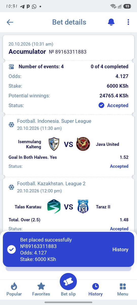 Tipsmaster65's tweet photo. Lunch slip

4 ODDS

#PARIPESA

Reg link 🖇️ https://t.co/MTHZk2IPn4

Code 📲 Y46KE https://t.co/PKtpAWCkdo