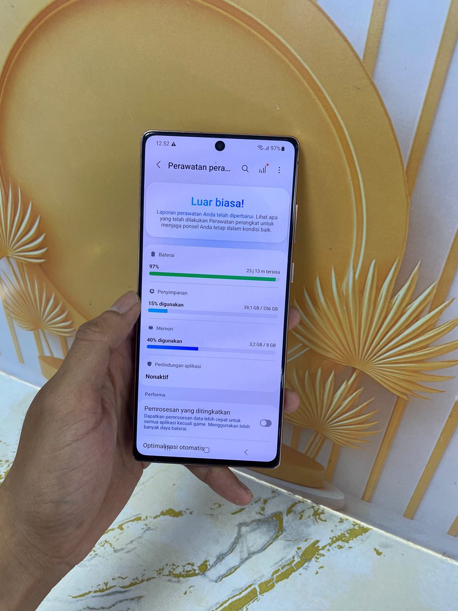 Faza260's tweet photo. Samsung Note 20 8/256GB
Warna : Mystic Bronze
Kelengkapan : Lengkap Fullset Dus Buku Charger
bogor kota |Cod jabodetabek |rekber shopee |tukar tambah | No.Wa 085780070849
#preeloved #zonauang https://t.co/rn7IIZvDMk
