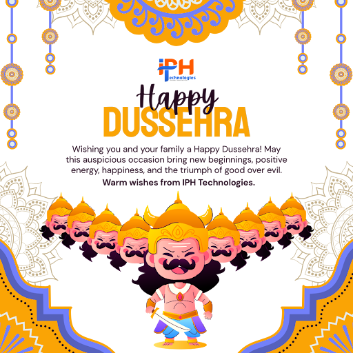 iphtechnologies's tweet photo. May this Dussehra bring new opportunities, success, and positivity into your life. May the victory of good over evil inspire us to overcome challenges, embrace innovation, and move with confidence.
#VijayDashami #JaiShriRam #iphtechnologies #Dussehra https://t.co/hKyHzxdHsk