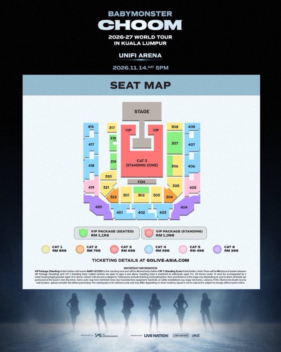 byterbist's tweet photo. WTS
BABYMONSTER CHOOM WORLD TOUR IN KL 📍
🗓️11.14

VIP seated 
CAT 1 
CAT 6
Consecutive seats
Send a DM if interested
#BABYMONSTERinKL #BABYMONSTERinMY https://t.co/Ya77wf7TZ1