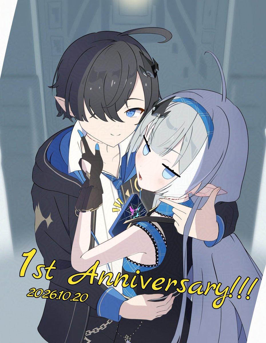 mochalily39anno's tweet photo. 1周年おめでとう！！！🎉🎉🎉
#ステラソラ #StellaSora https://t.co/auT87iCMR7