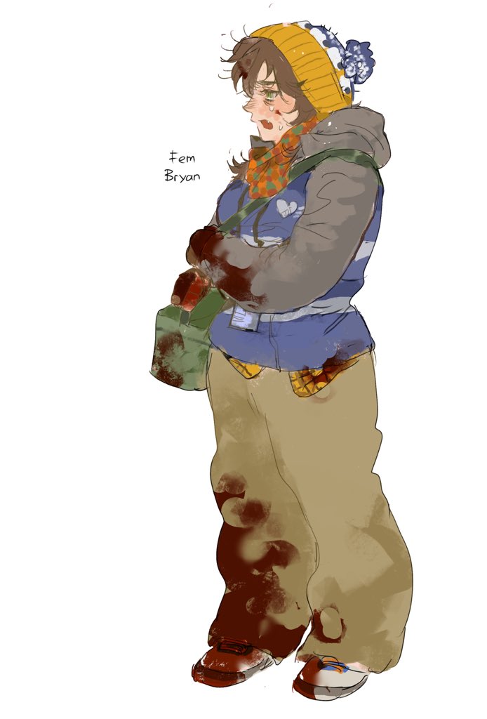 inksttt's tweet photo. #ResidentEvil 
#Bryan
⚠️→fem
欸，肥妹🥰 https://t.co/BcF68Hrg0g