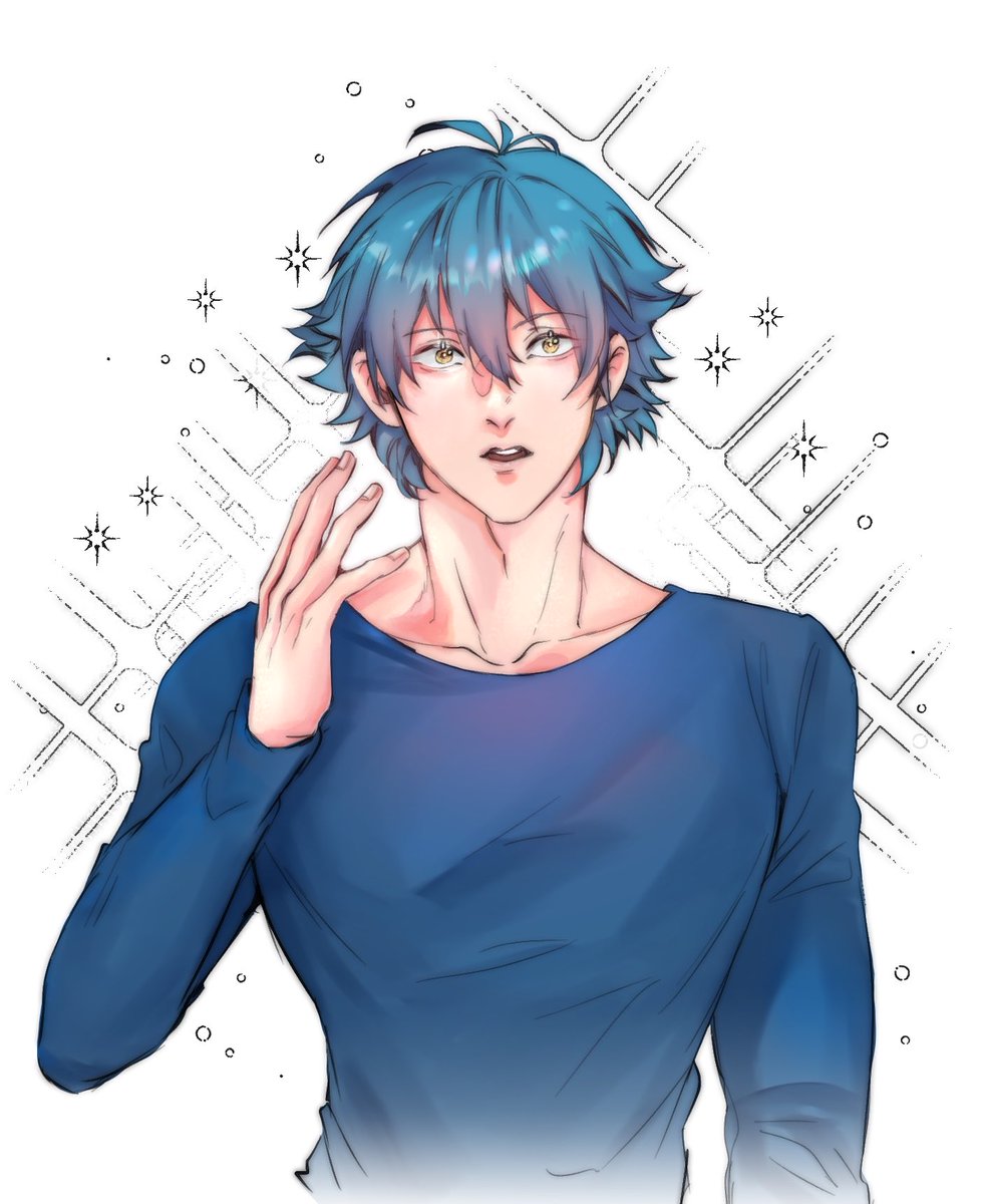 Smorn_1215's tweet photo. Short hair is really great, isn't it? .. I like both, honestly.
#dmmd #aoba #蒼葉 https://t.co/R0UNAjr264