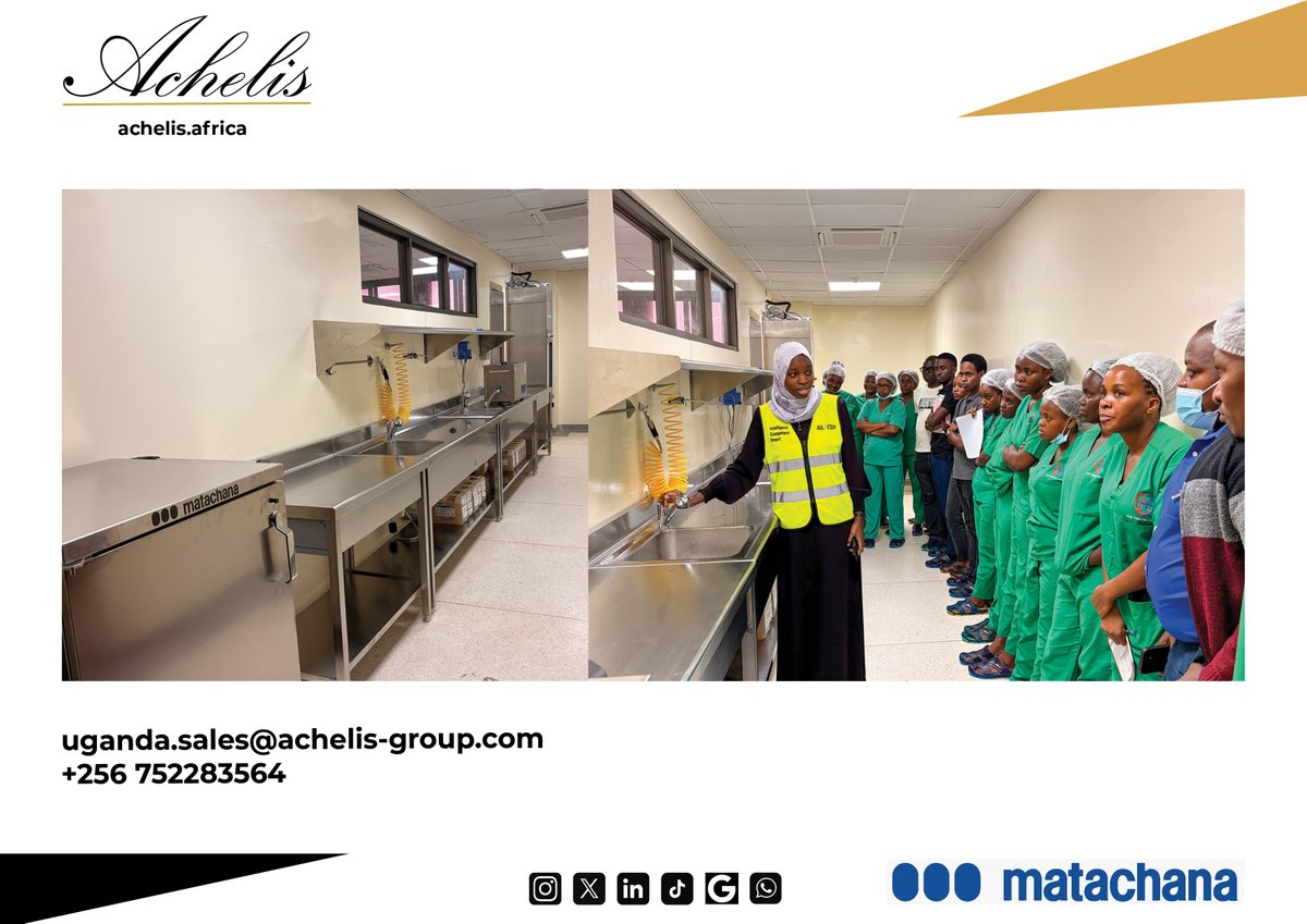 AkiliKnowHow's tweet photo. Our specialists trained the incredible team at @MengoHospital on the latest CSSD workflows.
From washing and thermos-disinfection to high-performance sterilization, they are fully equipped and ready to go!
Get in touch with us for more information.
#CSSD #MATACHANA #EyeDepartment https://t.co/JCOagw0iV9