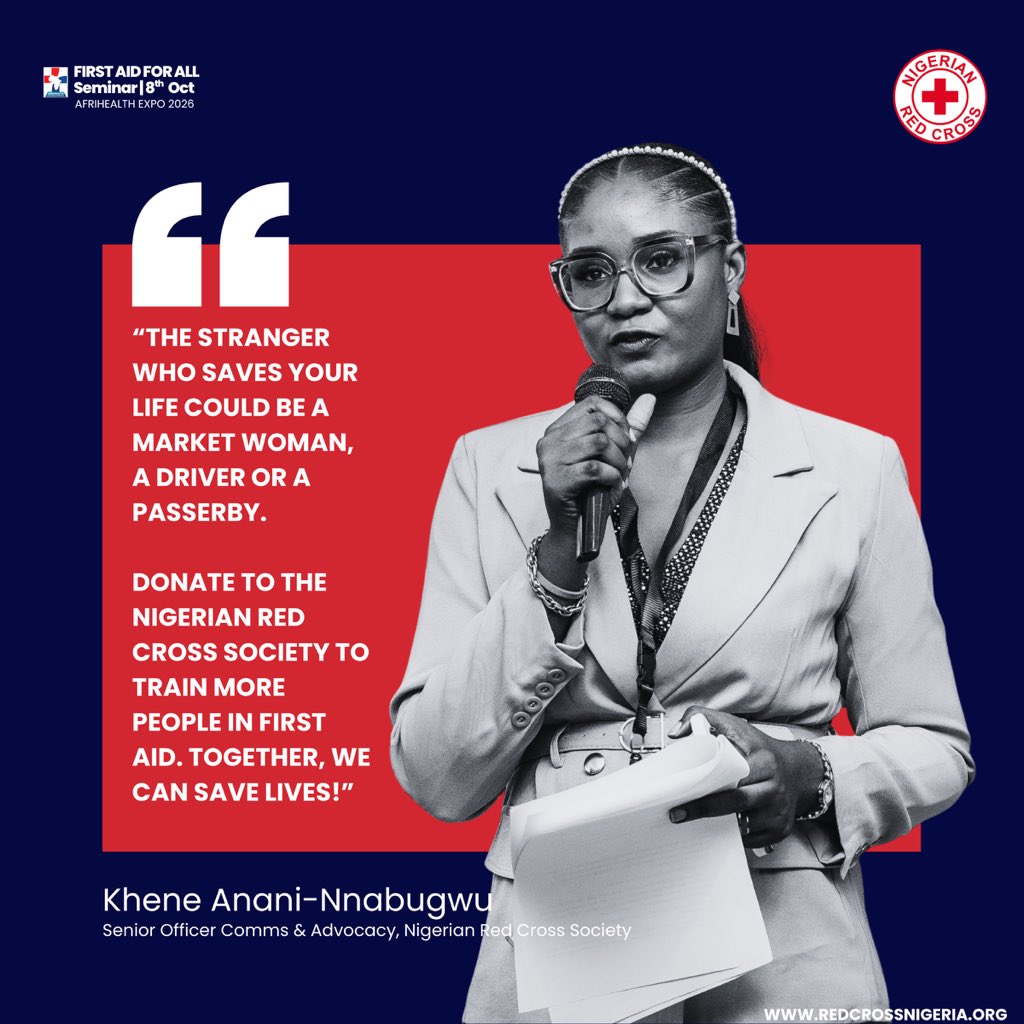 nrcs_ng's tweet photo. Your lifesaver might be a market woman, a driver, or a passerby.

Will they know what to do?

Help us train them. One training can save a life. #FirstAidForAll #SaveLives

Donate to train more first aiders → https://t.co/i9xIHbJTlZ https://t.co/YT0W1BJEx5