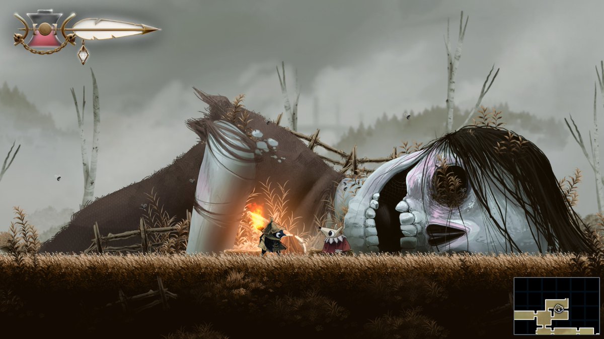 FunctionScarlet's tweet photo. 133) #WellDweller is such a lovely well made metroidvania game. Ι just had a good time with it and dint want to stop unless i find everything. 8 hours of joy!
Fun Factor:8/10 https://t.co/HgBkLy4bpS