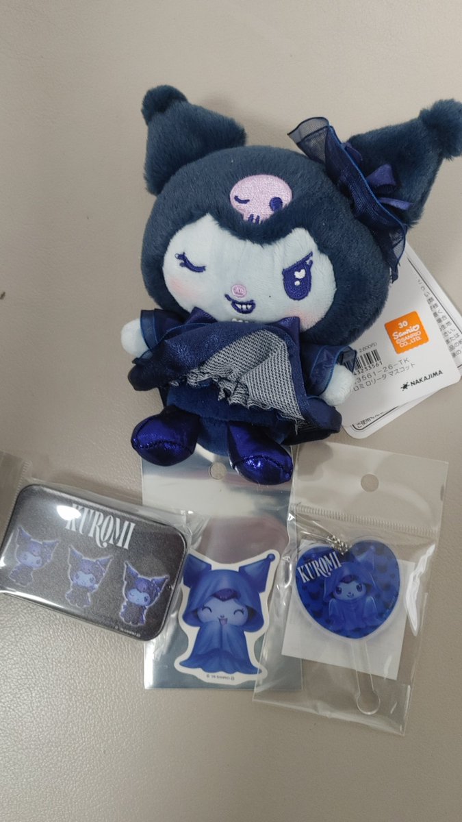 hatewre0501's tweet photo. クロミちゃんデパートのグッズ😂
他にも色々売られててあれもこれも欲しくなたけどこれだけに絞りました💗
入場料無料だからまた行きたくなってしまった😂 https://t.co/ZCuIrXuDym