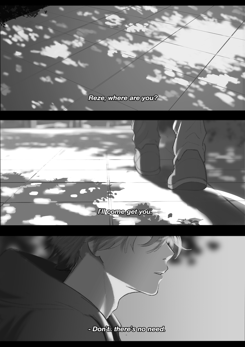 rx_desu's tweet photo. If we ran away together, Part 5 (Finale)
(1/5)  
 #デンレゼ #chainsawman https://t.co/J3epb7qo3U