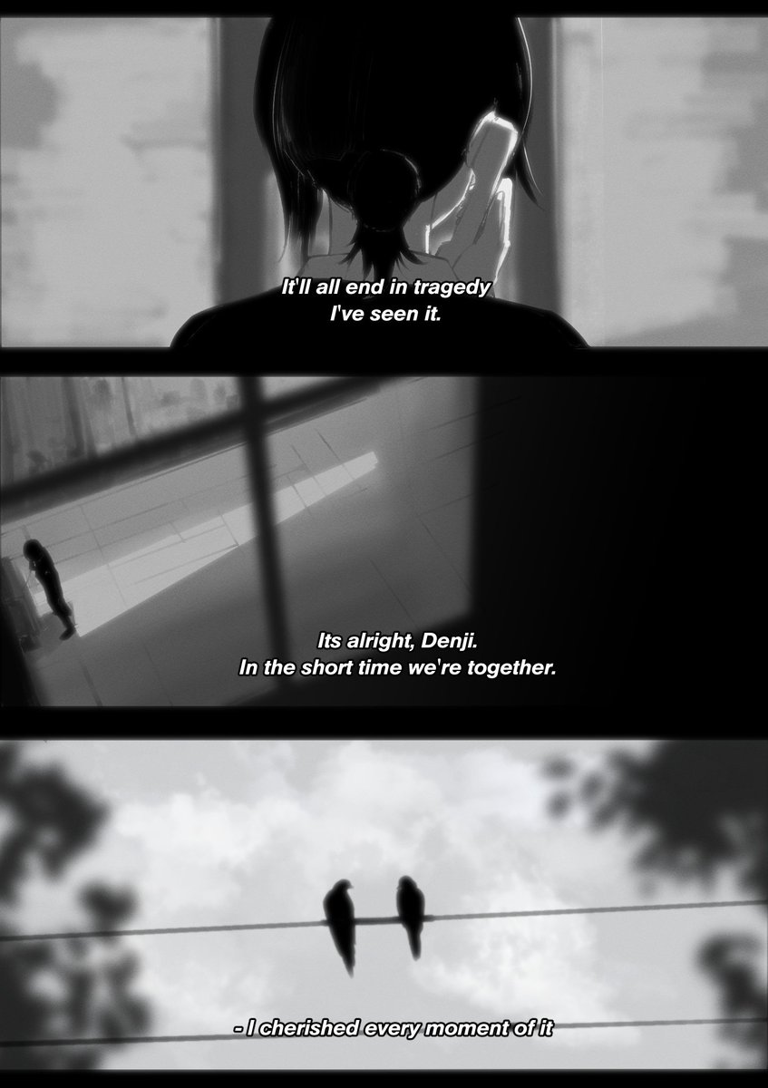 rx_desu's tweet photo. If we ran away together, Part 5 (Finale)
(1/5)  
 #デンレゼ #chainsawman https://t.co/J3epb7qo3U