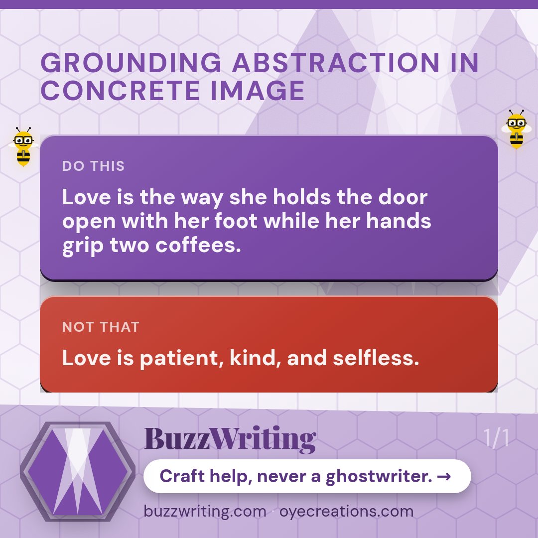 buzzcompose's tweet photo. Love is patient vs. love sits quietly in the corner avoiding eye contact. One lands in the reader's chest. Which one did you write?

#lyricwriting #writingpoetry #poetrycommunity #writingtips #buzzwriting https://t.co/iZ0e4gmlcd