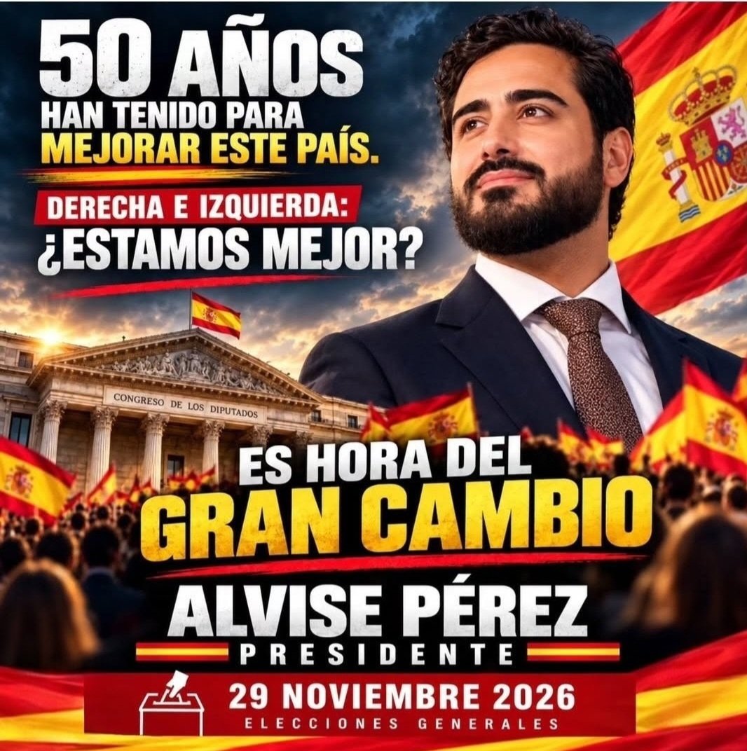 AnaRodri789's tweet photo. #España #29N 
#SeAcaboLaFiesta #salf
#MAFIAoPATRIA
@Alviseperez @salf_es https://t.co/j9KOjbisaX