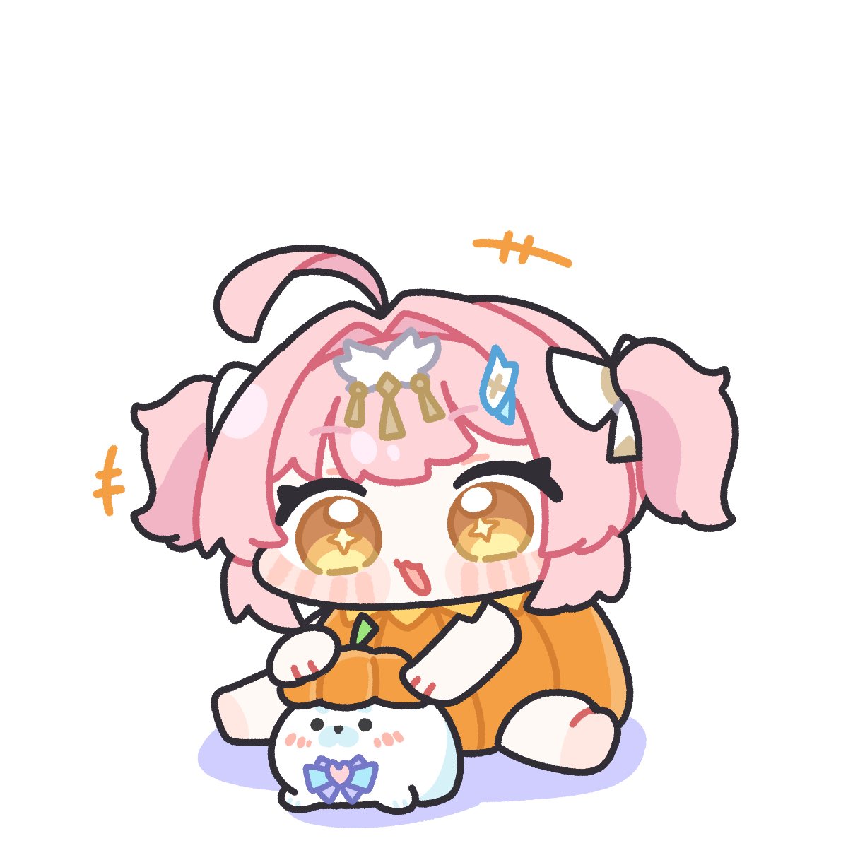 syurikenmaru's tweet photo. ハロウィンに向けておめかし中の娘🦭🎃
#鳴潮 #鳴潮コレクション #WutheringWaves https://t.co/niMhjFSil6