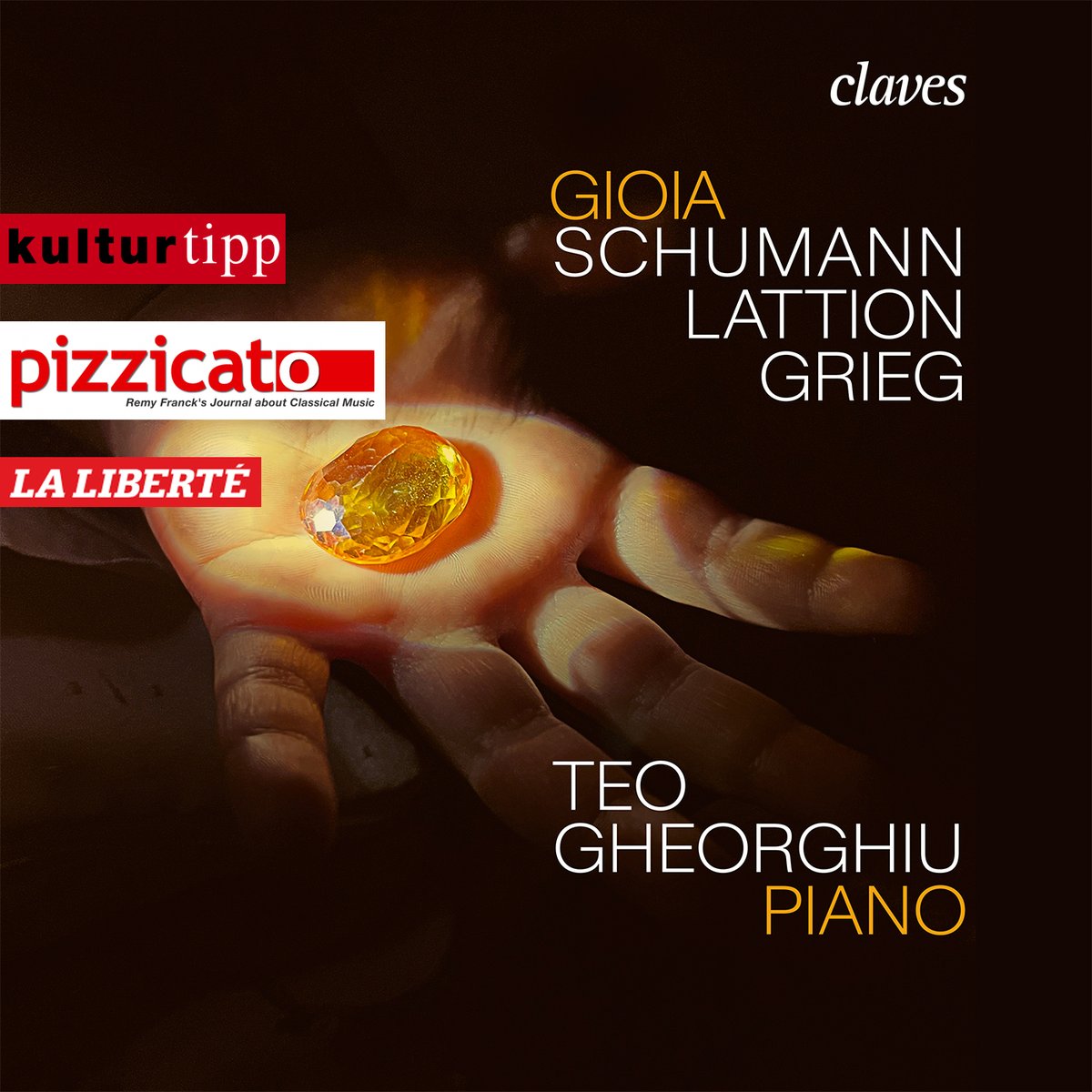 clavesrecords's tweet photo. New #reviews for the last album of Teo Gheorghiu "Gioia" to be read on https://t.co/bdxlOwhPQr

#Piano #Klavier #Pizzicato #LaLiberté #KulturTipp #clavesrecords #TeoGheorghiu #Gioia https://t.co/ieGldHeD8A