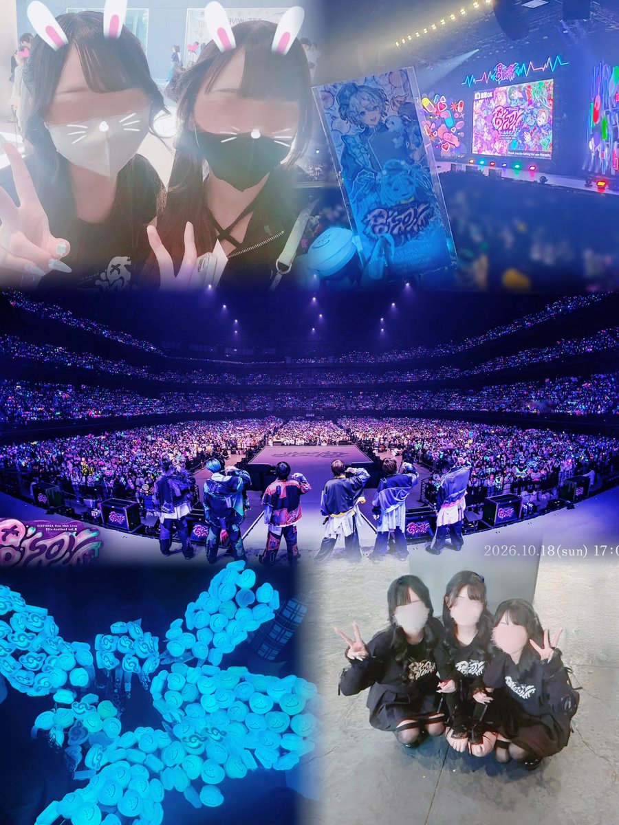 o_6a23's tweet photo. POISON神奈川公演 10/18♥10/19

#こさめの目 https://t.co/1ySlR5VtYm