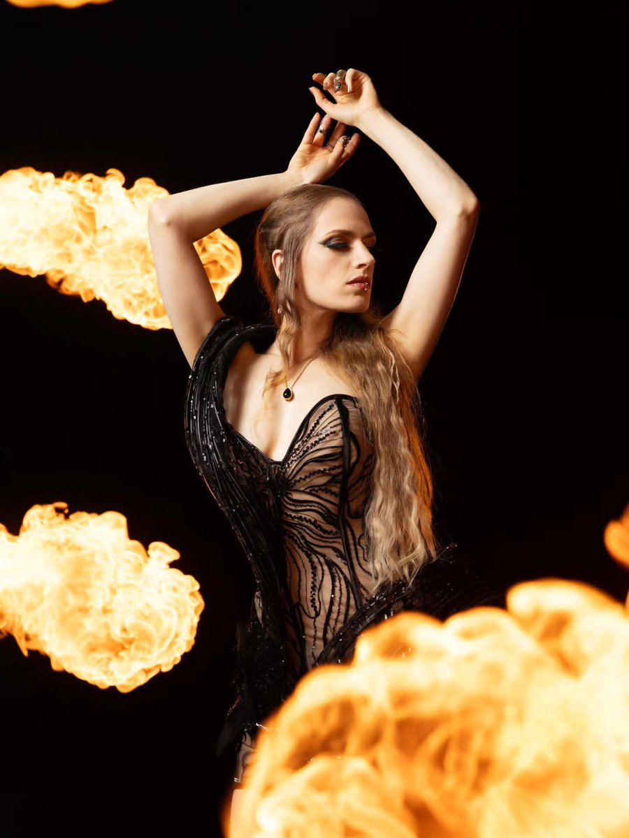 Noa_Gruman's tweet photo. So excited to reveal I'll be joining   @delainmusic 's upcoming album and live shows!

I'm thrilled to be part of this new chapter, alongside so many incredible artists bringing their own voices and personalities to Delain - and this is just the beginning!

This new chapter kicks off today with the song We Are Fire featuring the wonderful @FabiErni, @Paolo_Ribaldini , yours truly, and of course, my mighty @HellscoreChoir !

So, tell me,🔥 ARE YOU FIRE? 🔥

📷 @timtronckoe