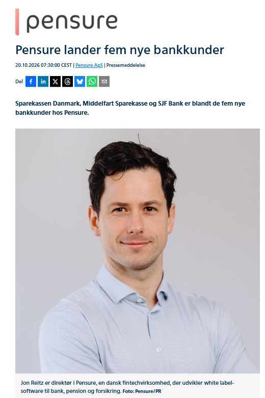JamieNeubert's tweet photo. Five new banks chose Pensure. F*** yes. Proud of this team.

More banks, more integrations, more software to build. The products still won’t code themselves, despite my ongoing negotiations with Claude.

Good time to keep an eye on what we’re building. https://t.co/ioqeEDkBib
