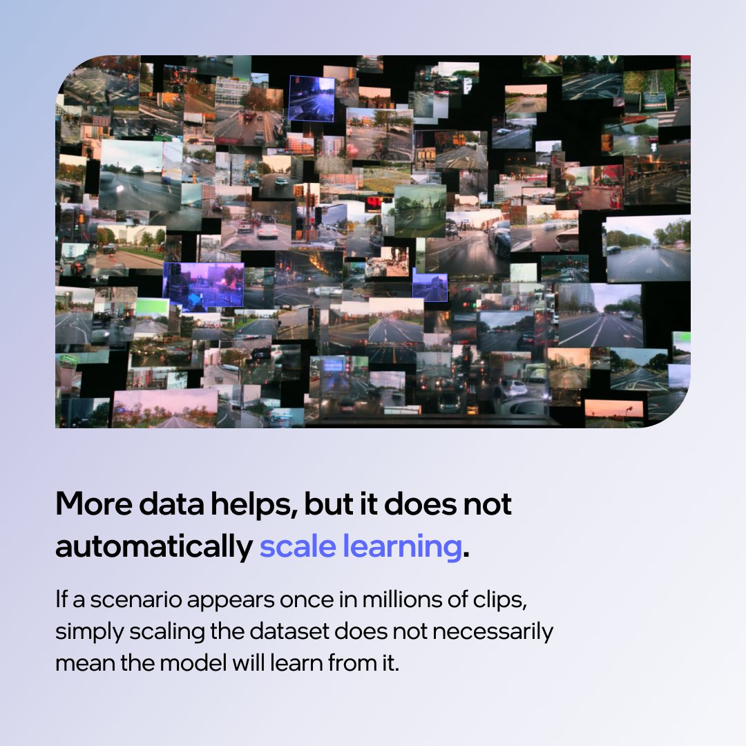Mobileye's tweet photo. The hardest part of scaling autonomous driving is not just collecting more data. It is learning from the rare, safety-critical scenarios that are easy to miss inside massive datasets.

Mobileye’s approach includes Meteor, which uses AI agents and vision-language models to help discover difficult scenarios across our large-scale driving data.  

Stay tuned as we explore how Meteor helps turn those discoveries into actionable learning signals.   

Learn more: https://t.co/xybzOadQYX
