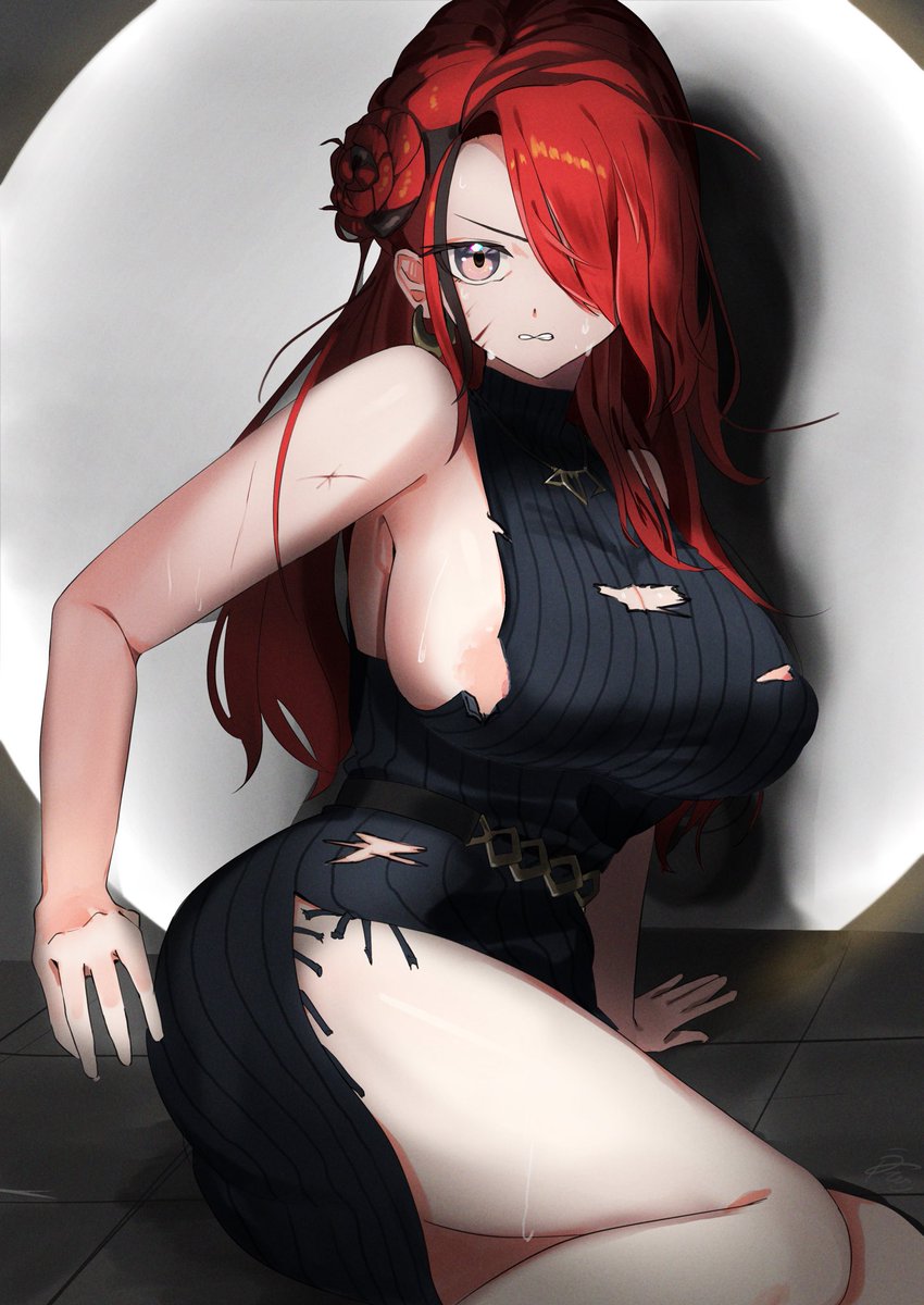 glowbitter_ika's tweet photo. 「これって、絶体絶命ってヤツ？」 https://t.co/iSDiChUcBc