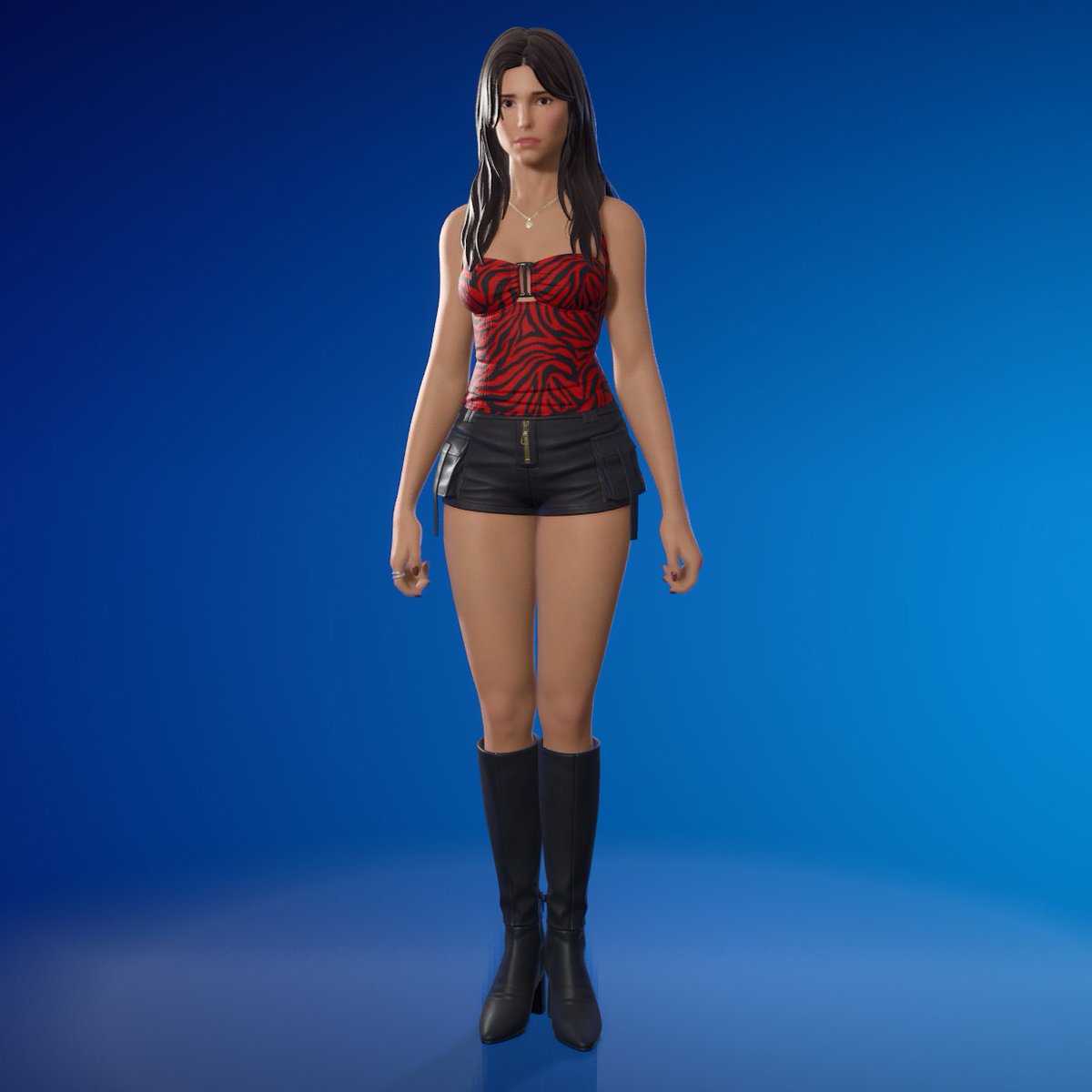 ShiinaBR's tweet photo. NIKKI FORTNITE SKIN https://t.co/RjOeGaGND6