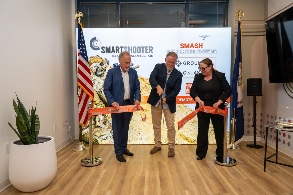 smart_shooter_'s tweet photo. Smart Shooter has expanded its U.S. operations with new offices in Herndon, Virginia,  extending the capacity to provide all aspects of support to U.S. customers. 🎀

Full announcement: https://t.co/RnpfKTiAfX

Thanks to @FairfaxEDA #SmartShooter #SMASH #Herndon https://t.co/U4a71A9C3I