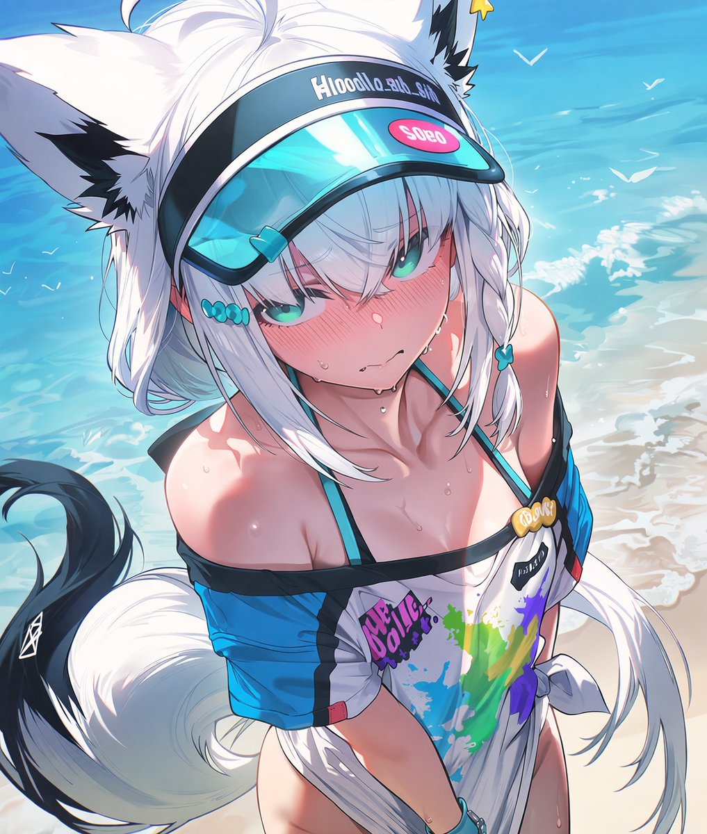 nade_holo's tweet photo. フブちゃんと…（1/2）
#AIart #白上フブキ #ホロライブ https://t.co/Y40UKixD75