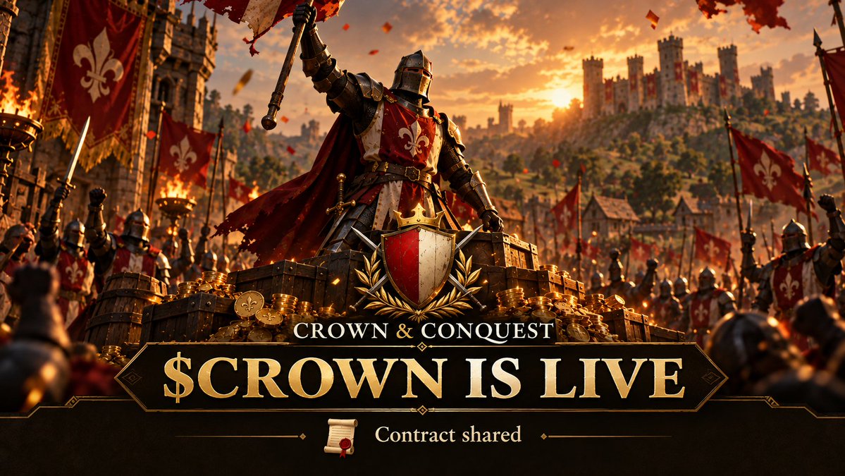 CrownRobinhood's tweet photo. $CROWN is LIVE now
CA:0x2a53bcf56f123f6a83a97f90c28d9f454552f4bd
https://t.co/7fVDxkNACP https://t.co/SVoGTO098X