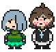 BuckleWynona's tweet photo. Amber Generations
OG Amber alongside my take on her
#undertale #undertalefanart #glitchtale https://t.co/JUEJWyKozj